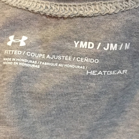 ♦️UA  Under Armour tank top Racer back, YMD - Picture 3 of 4